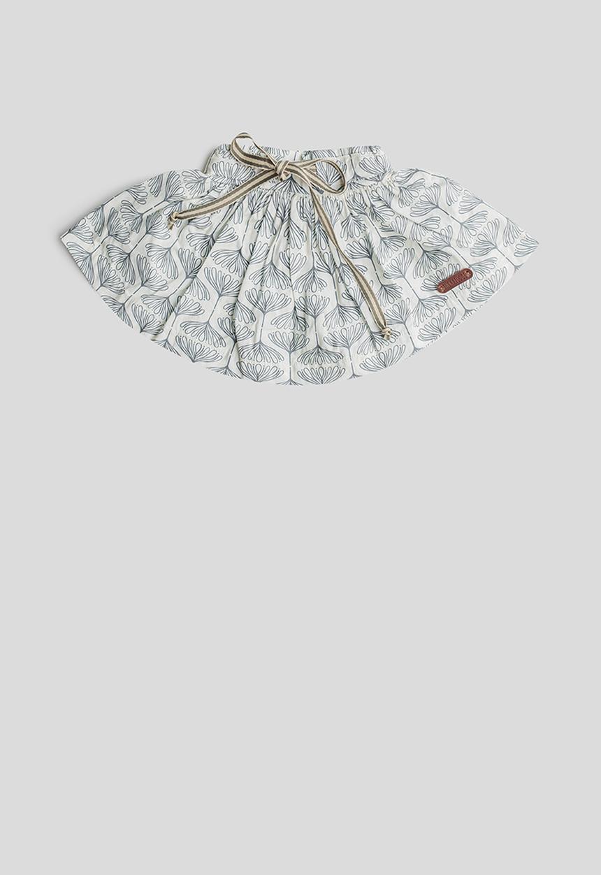 Sticky Fudge - Circle skirt - blue blossom