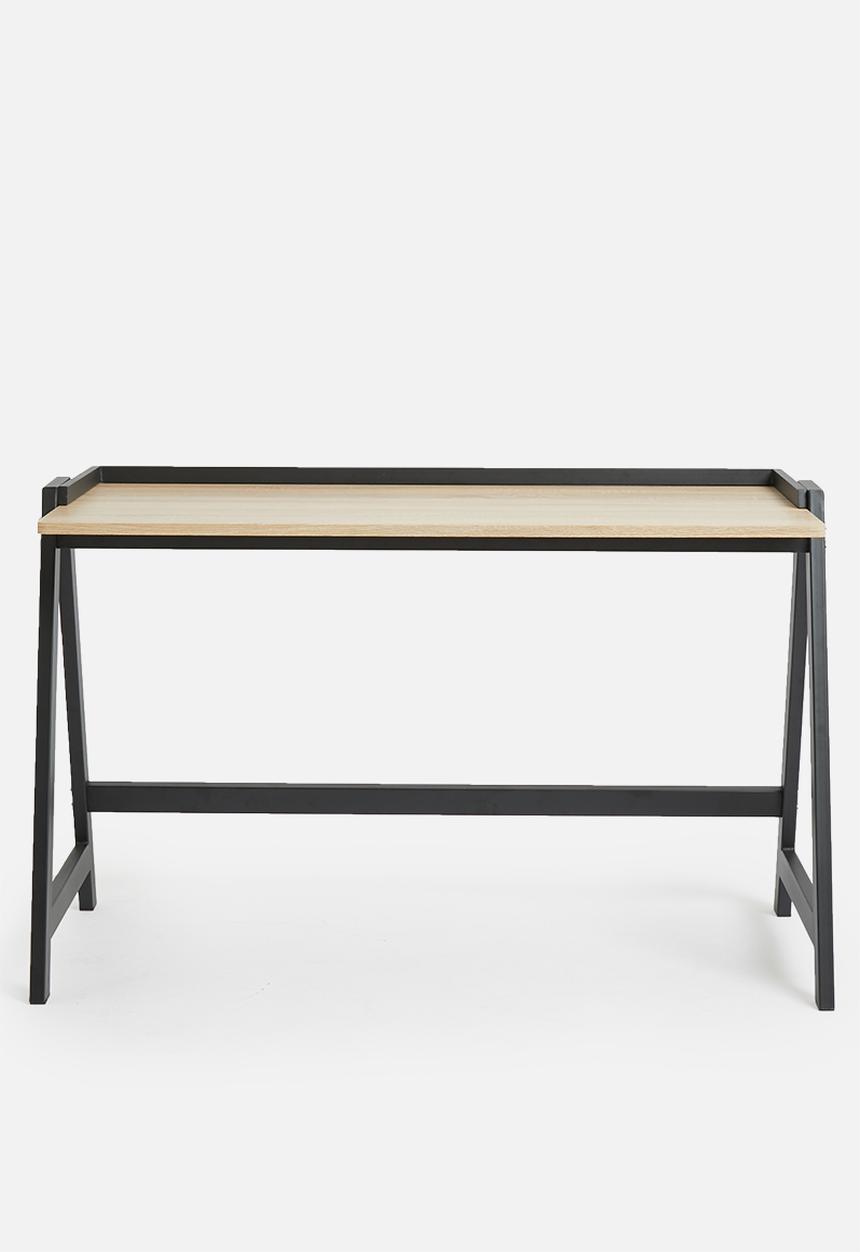 Sixth Floor - Studio desk - natural & black