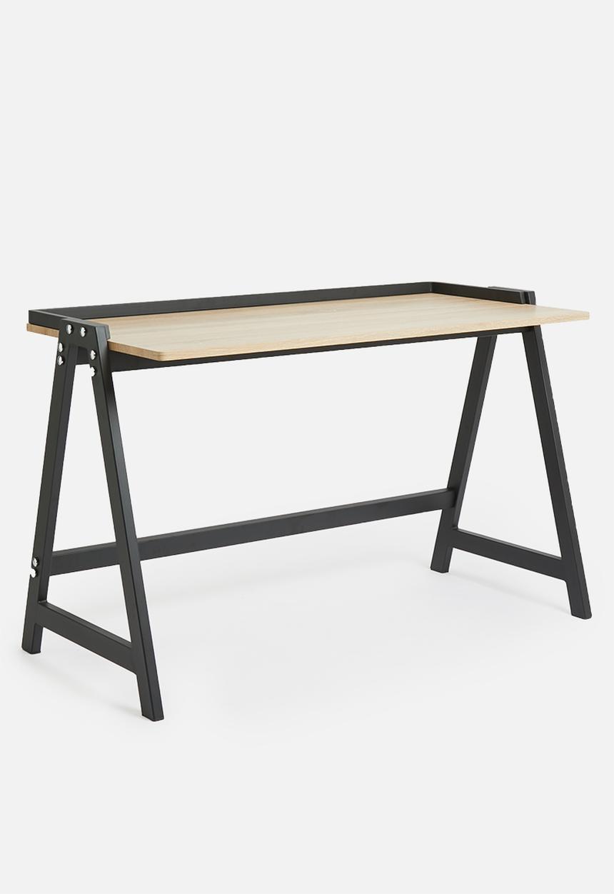 Sixth Floor - Studio desk - natural & black