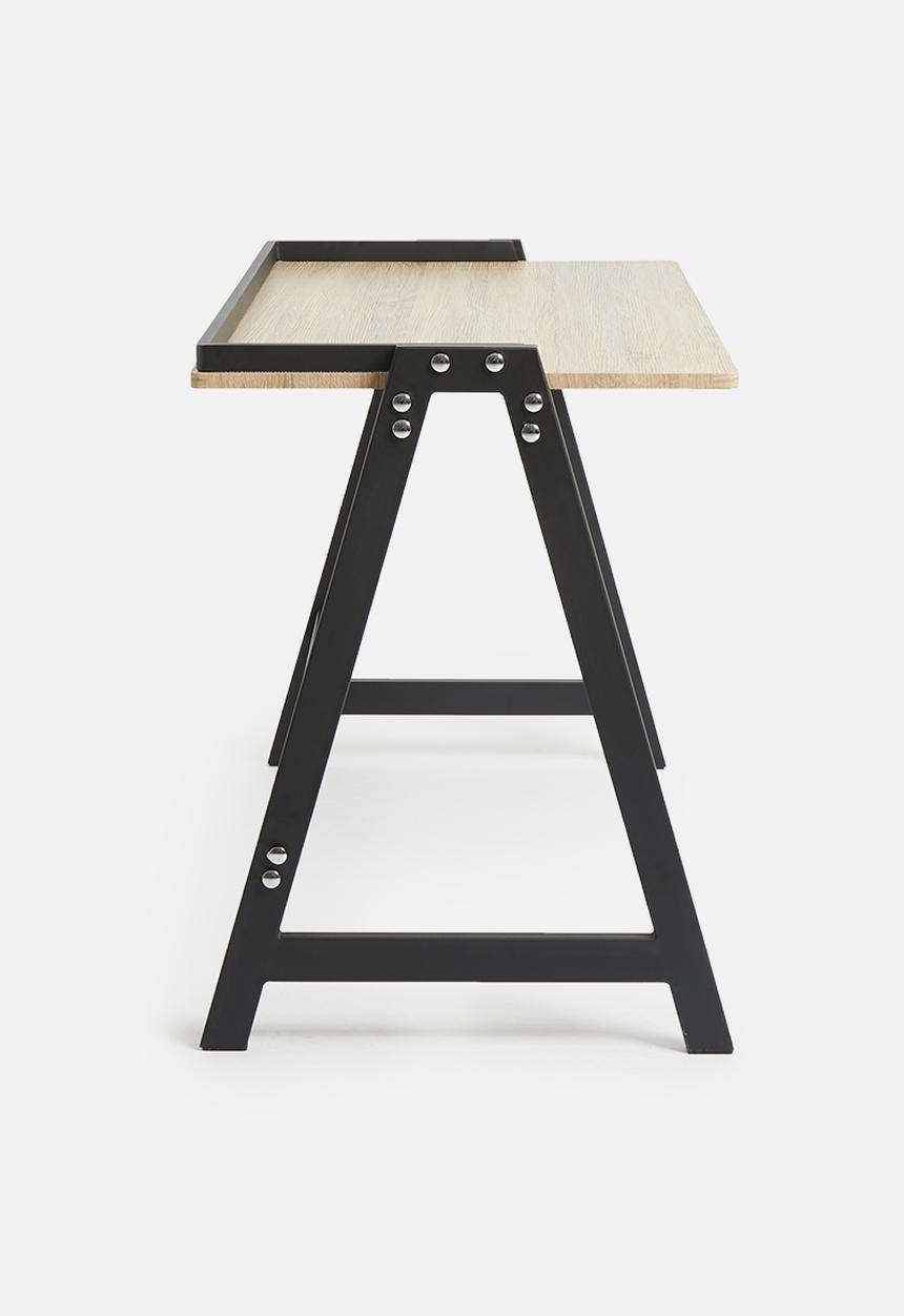 Sixth Floor - Studio desk - natural & black