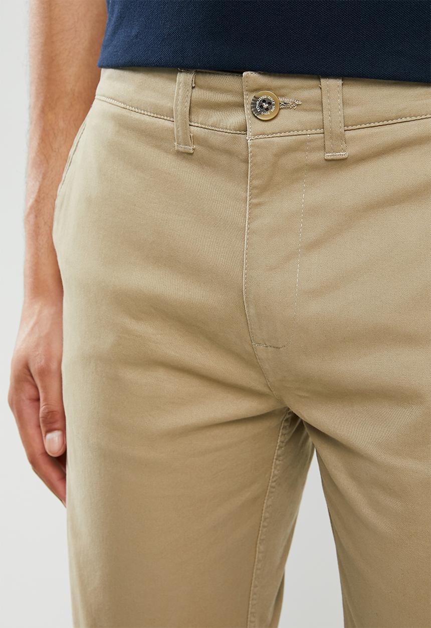 POLO - Ezra perfect chino short - beige 