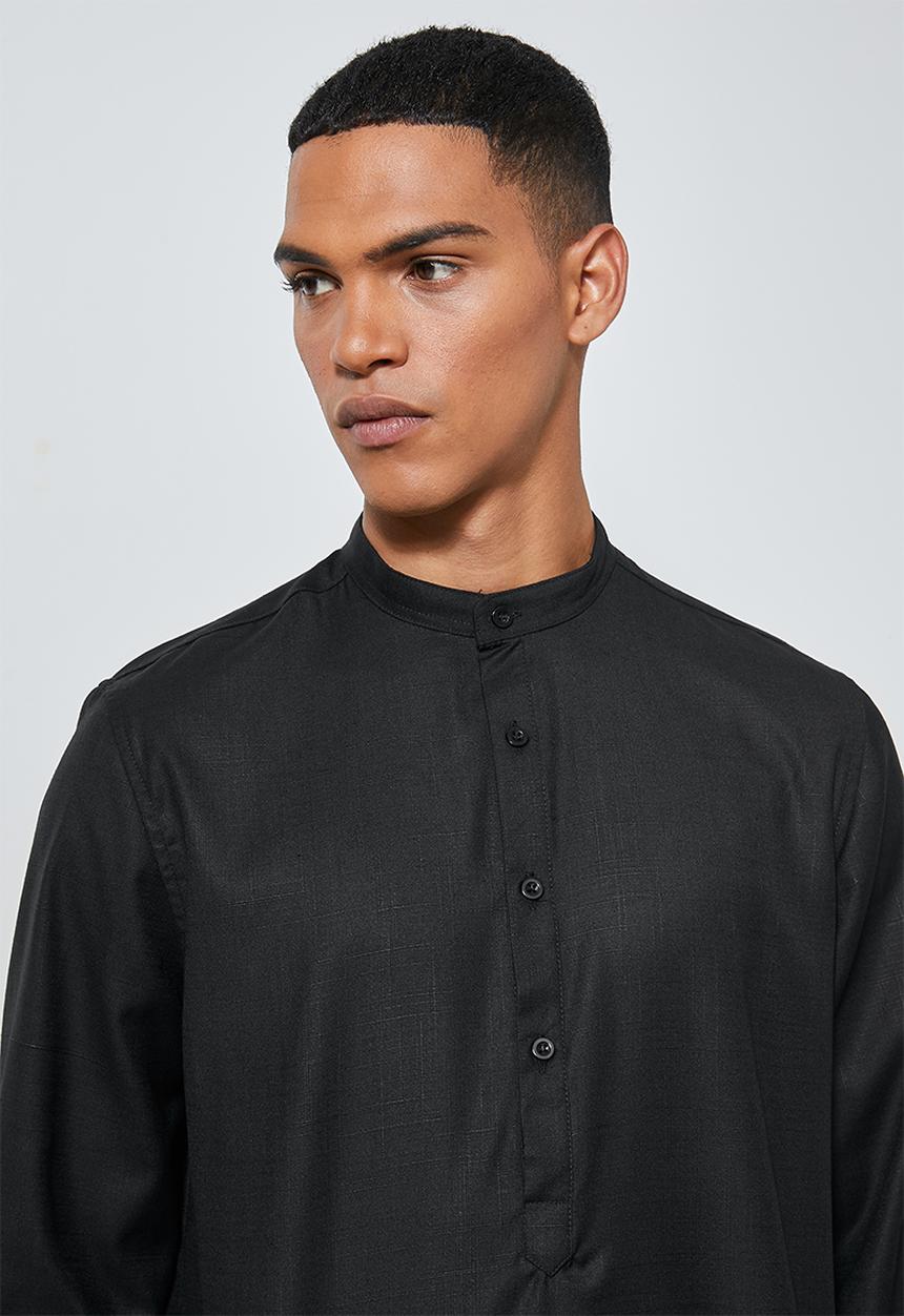 Superbalist - Lee regular fit long sleeve tunic - black