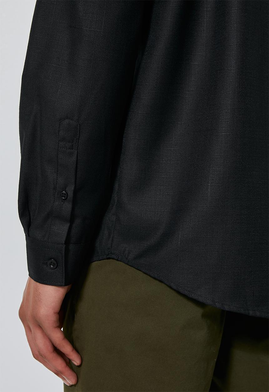 Superbalist - Lee regular fit long sleeve tunic - black