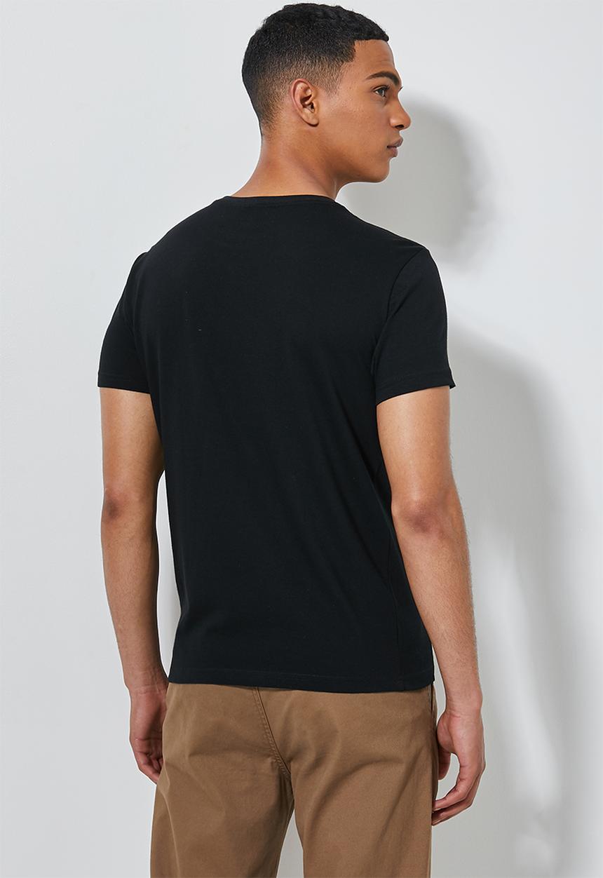 Superbalist - Nasa Worm logo crew neck tee - black