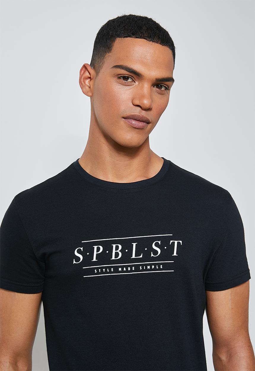 Superbalist - Logo crew neck tee - black