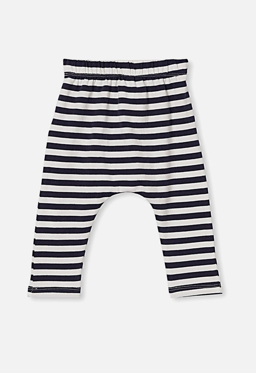Cotton On - The legging -stripe navy blazer/vanilla