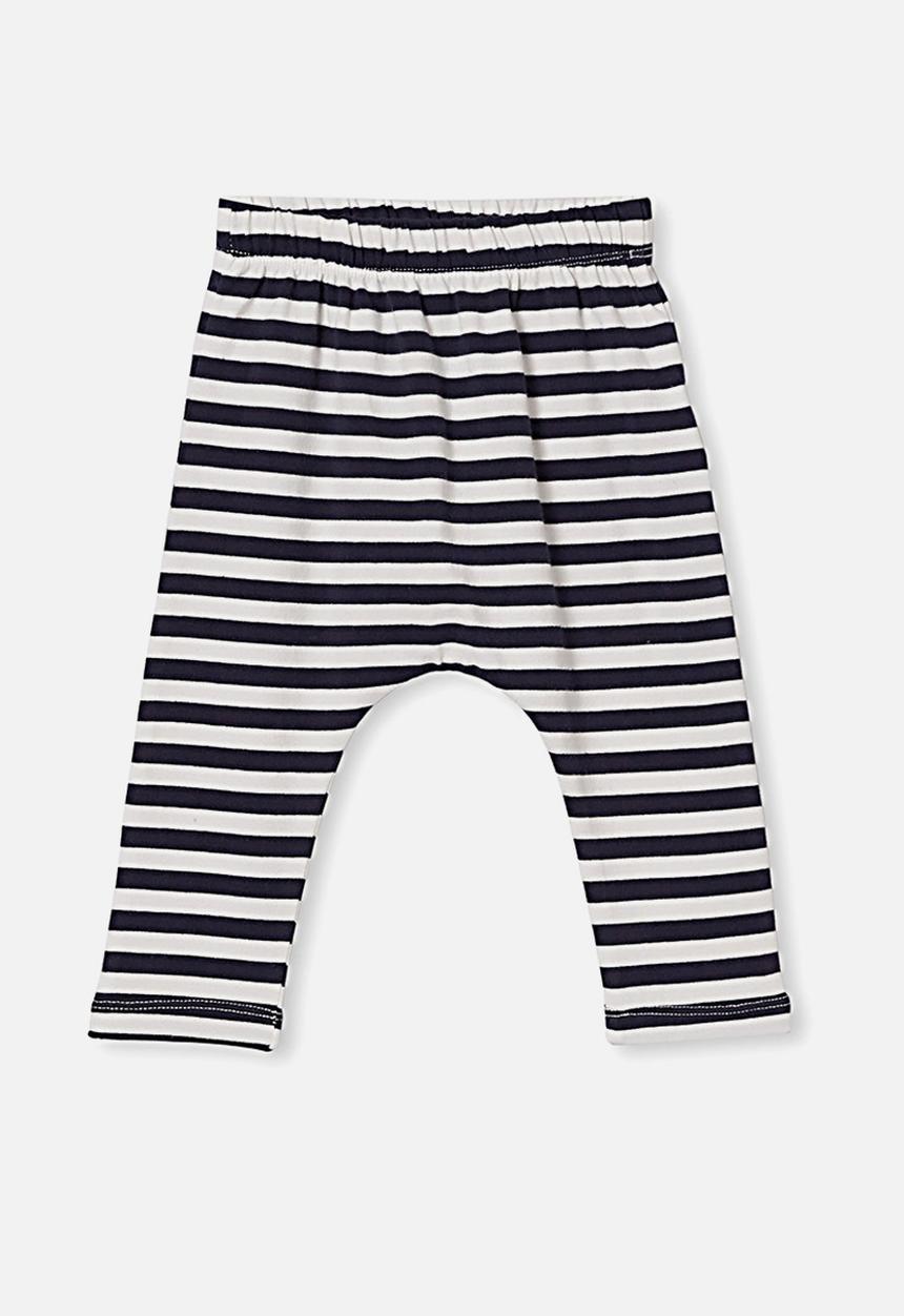 Cotton On - The legging -stripe navy blazer/vanilla