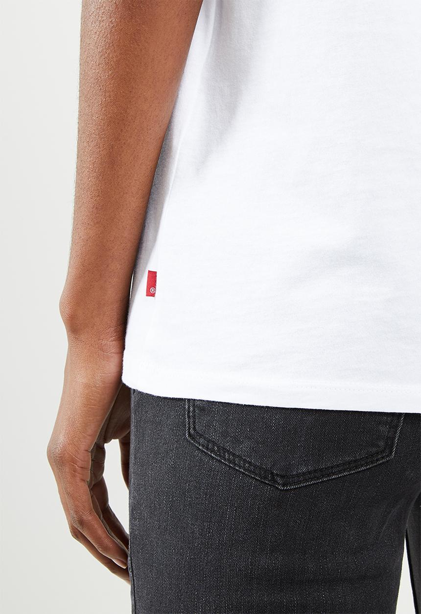 Levi’s® - The perfect tee neon varsity logo - white