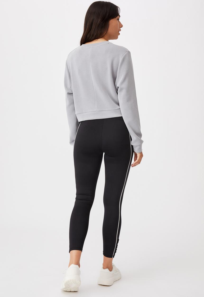 Cotton On - Maternity love you a latte 7/8 tight - black