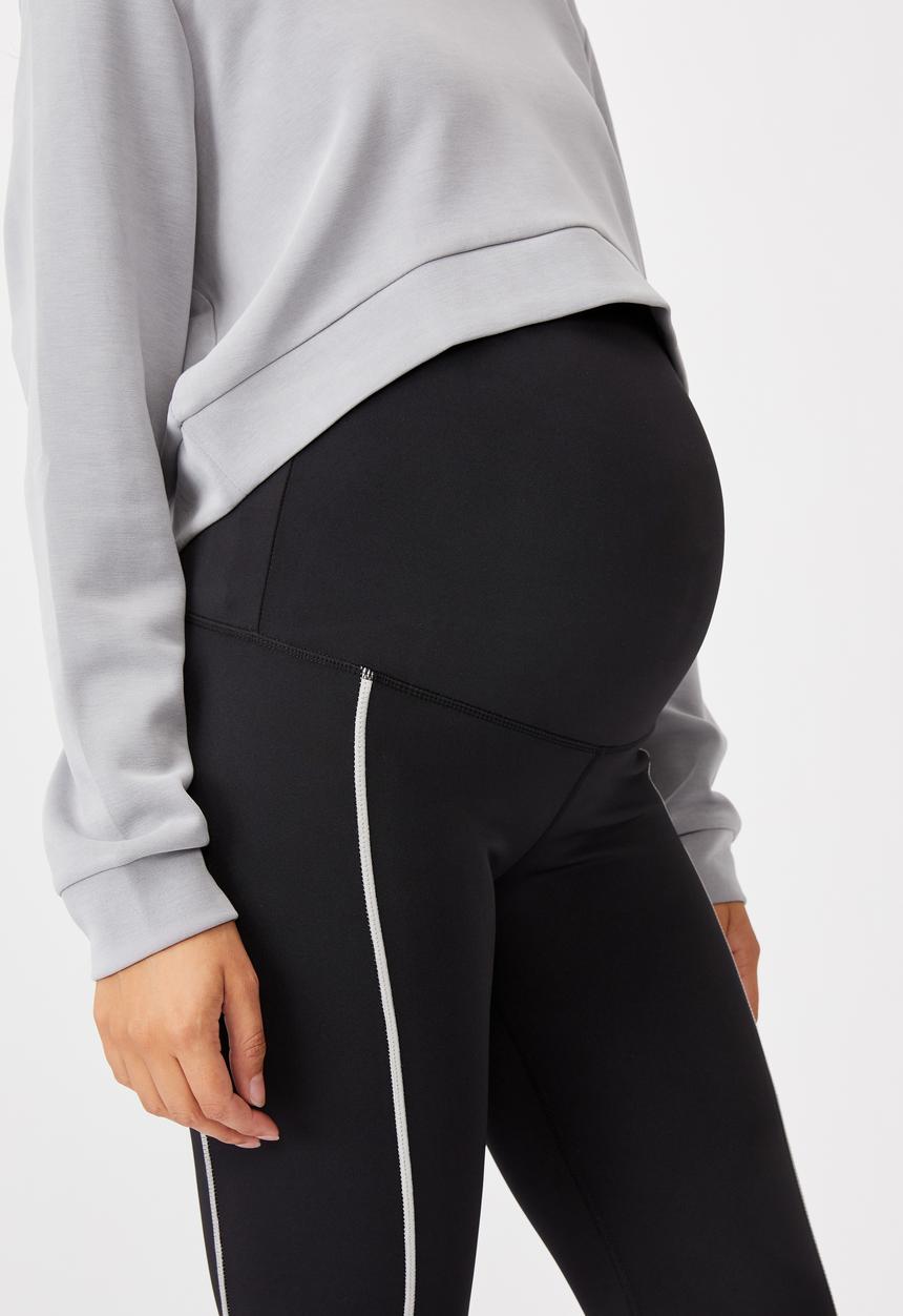Cotton On - Maternity love you a latte 7/8 tight - black
