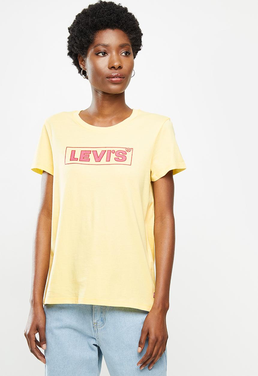 Levi’s® - The perfect tee box tab - yellow