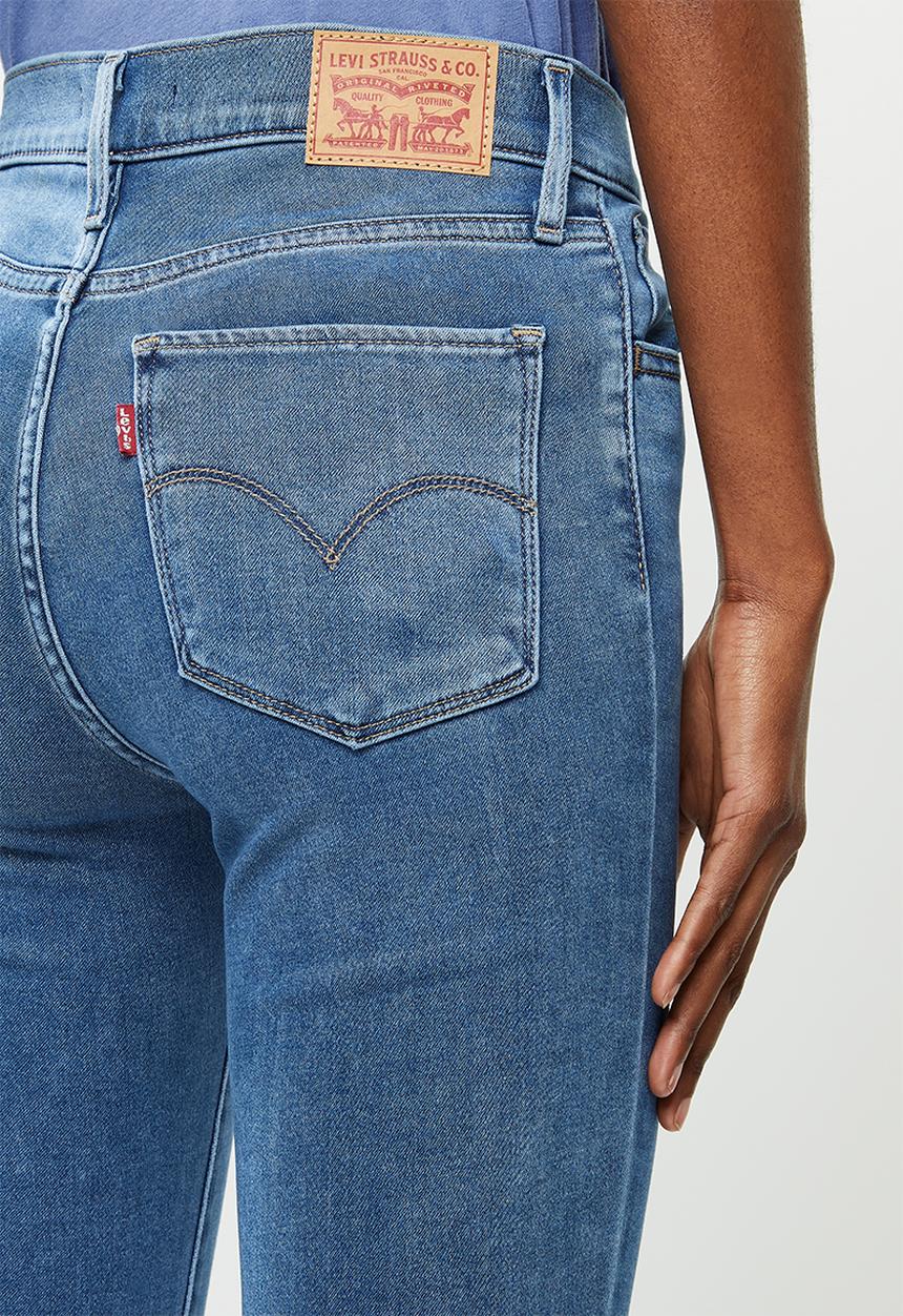 Levi’s® - 720 hirise super skinny walking contrad - blue