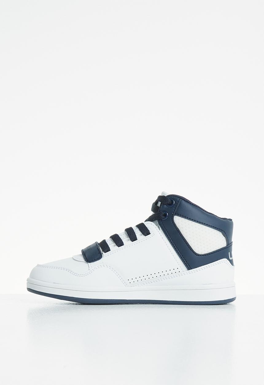 UrbanArt - Conti leather hi-top sneakers - white