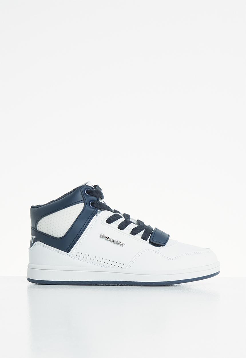 UrbanArt - Conti leather hi-top sneakers - white