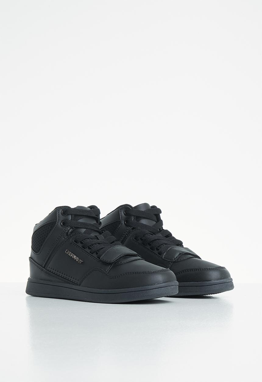 UrbanArt - Conti leather hi-top sneakers - black