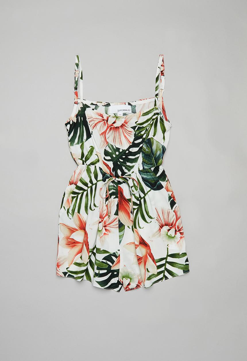Superbalist - Tweens viscose playsuit - multi 