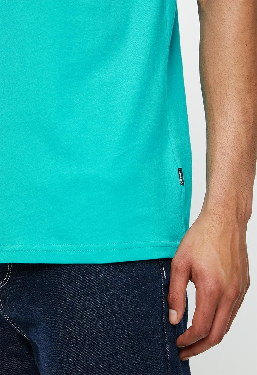Converse - Converse left chest sc short sleeve tee - light blue