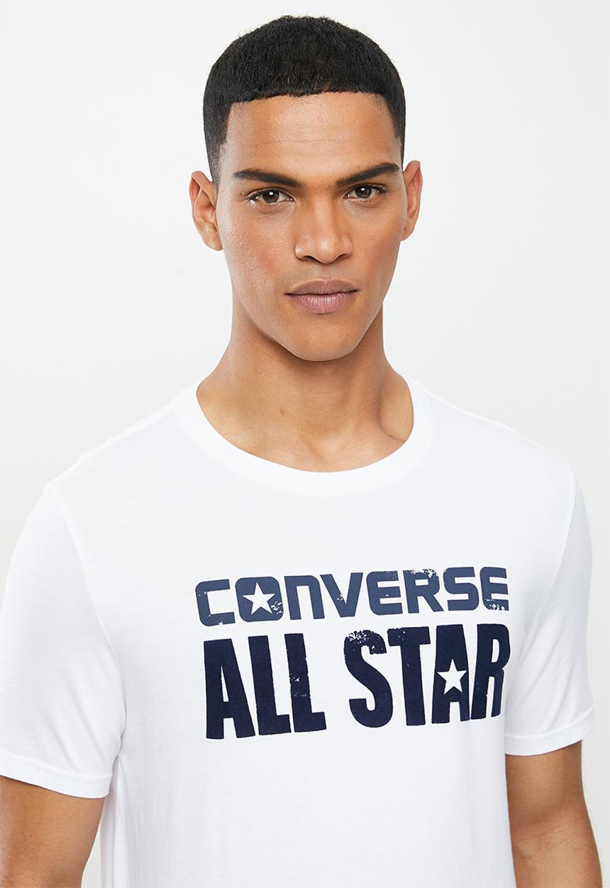Converse - Heritage graphic tee - white