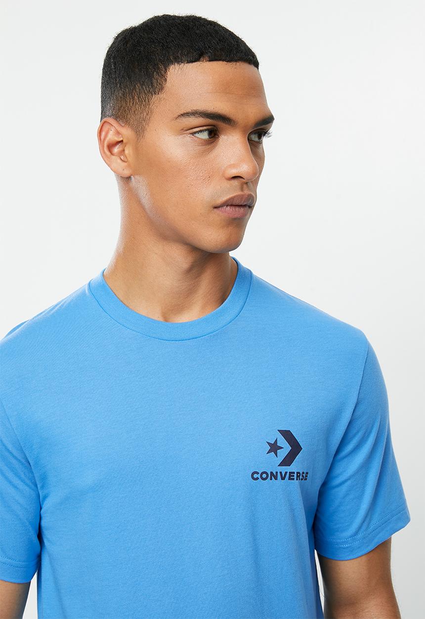 Converse - Converse g@g left chest sc tee - blue