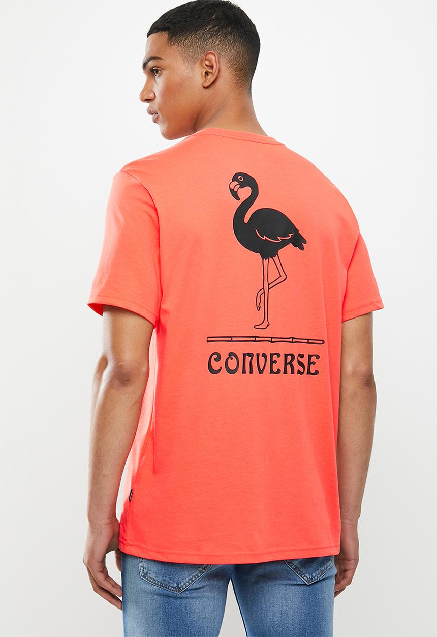 Converse - Converse flamingo tee - red
