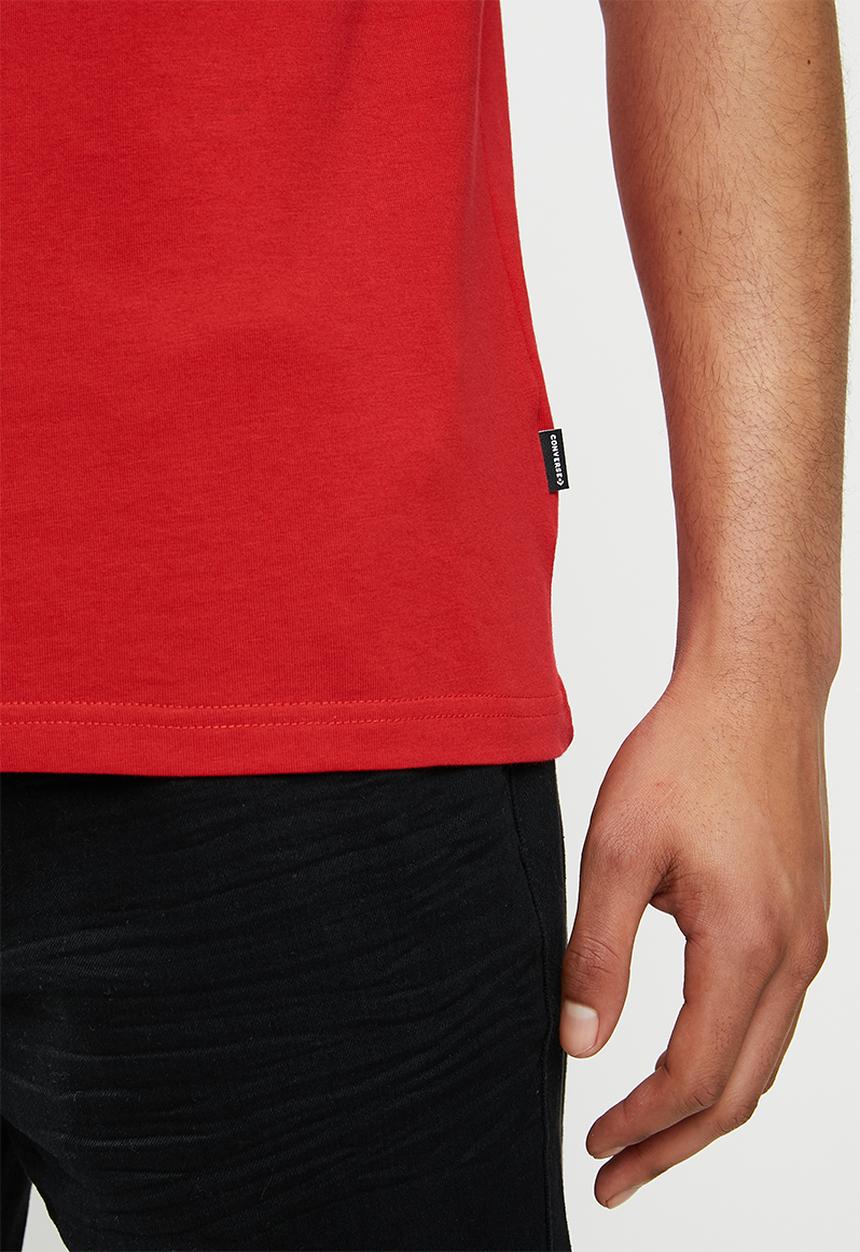 Converse - Converse all star short sleeve tee - red