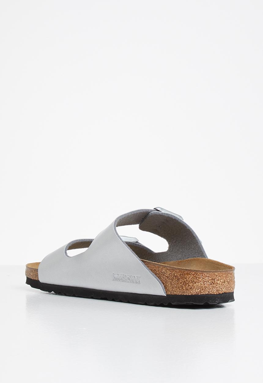 Birkenstock - Arizona birko-flor narrow - silver