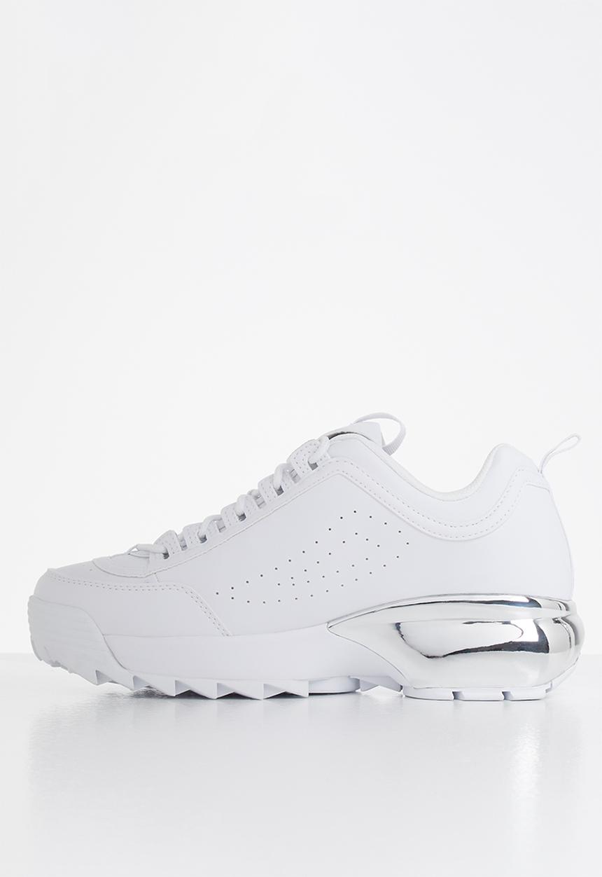 FILA - Fila disruptor 2a chrome - white & silver