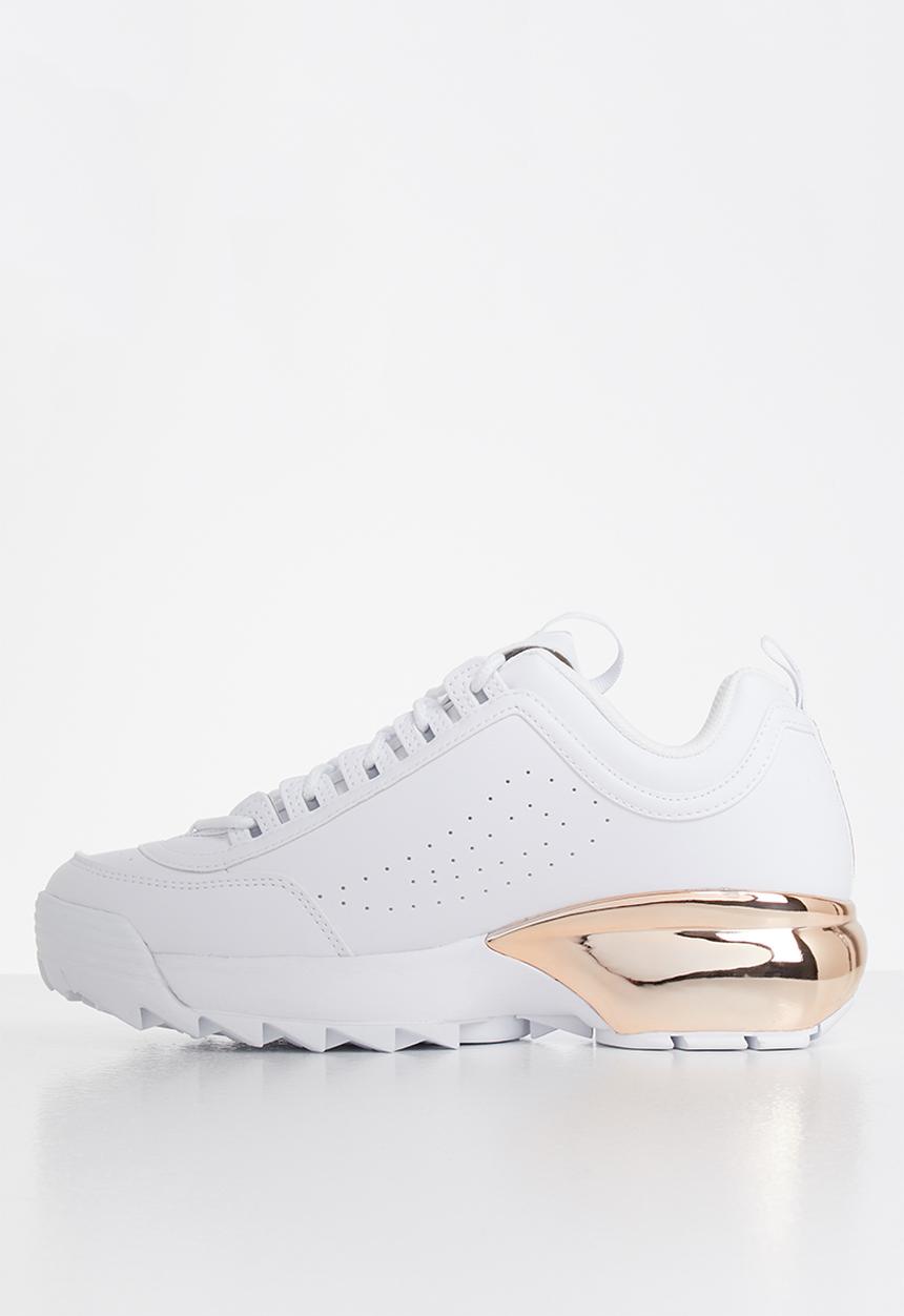 FILA - Fila disruptor 2a chrome - white & rose gold