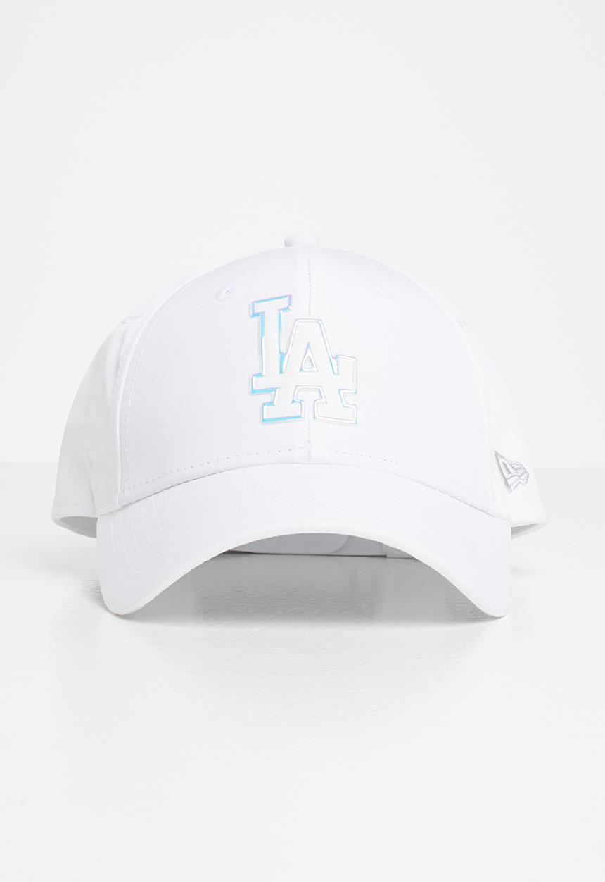 New Era - Irridescent logo 9forty los angeles dodgers - white