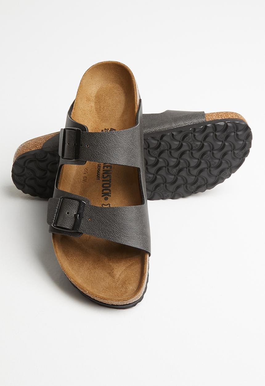 Birkenstock - Authentic pull up narrow fit - charcoal