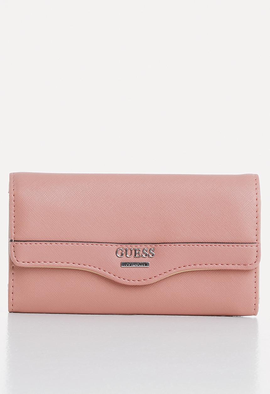 GUESS - Modesto slg slim clutch - rose