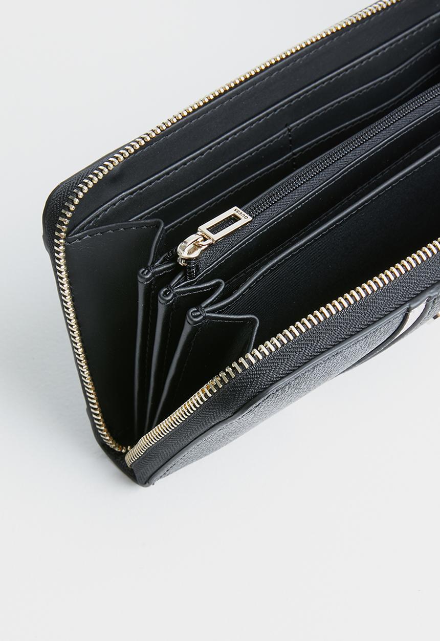 GUESS - Cathleen slg lrg zip around - coal