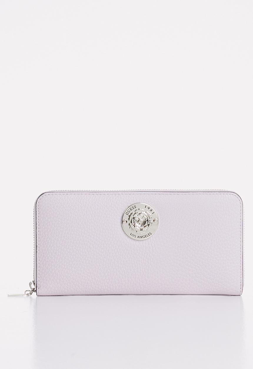 GUESS - Belle isle slg lrg zip around - lilac