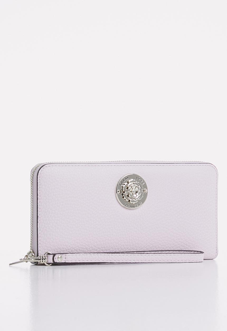 GUESS - Belle isle slg lrg zip around - lilac