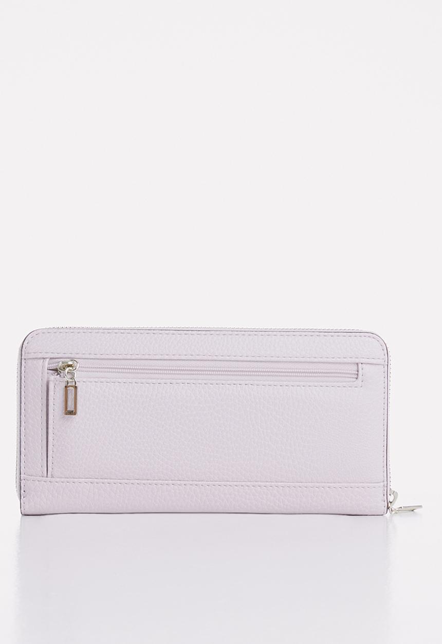 GUESS - Belle isle slg lrg zip around - lilac
