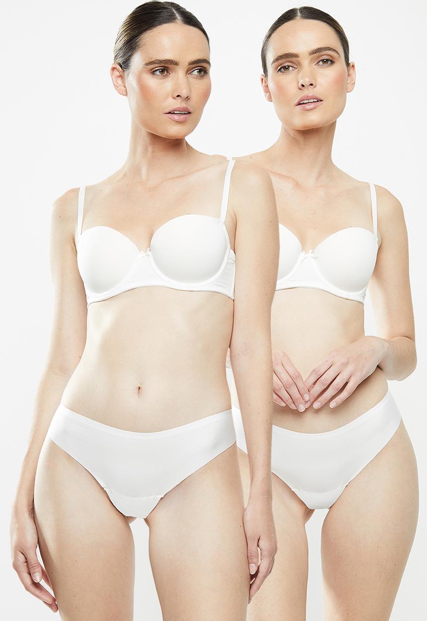 MAGIC®  Bodyfashion - 2 Pack dream invisibles thongs - snow white