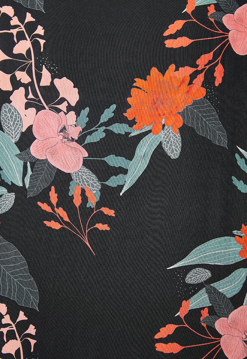 Superbalist - Printed longer length shacket - oriental floral