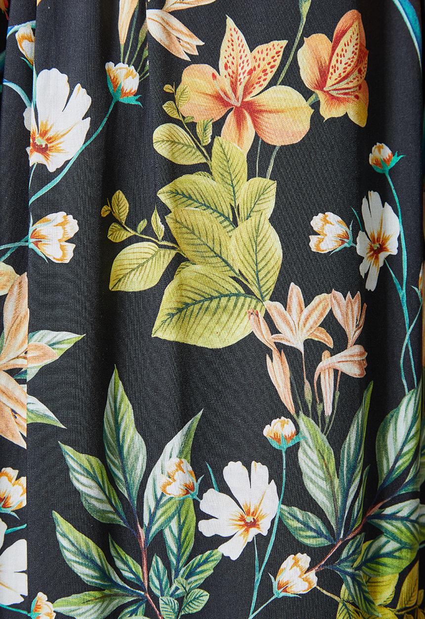 Superbalist - Basic off the shoulder mini dress - tropical floral