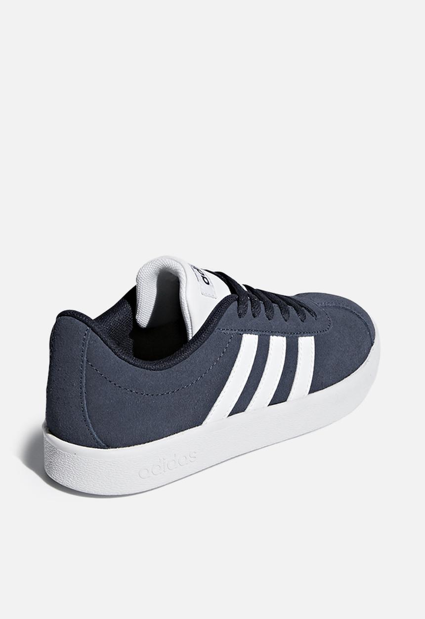 adidas Performance - Vl court 2.0 k sneakers - blue & white