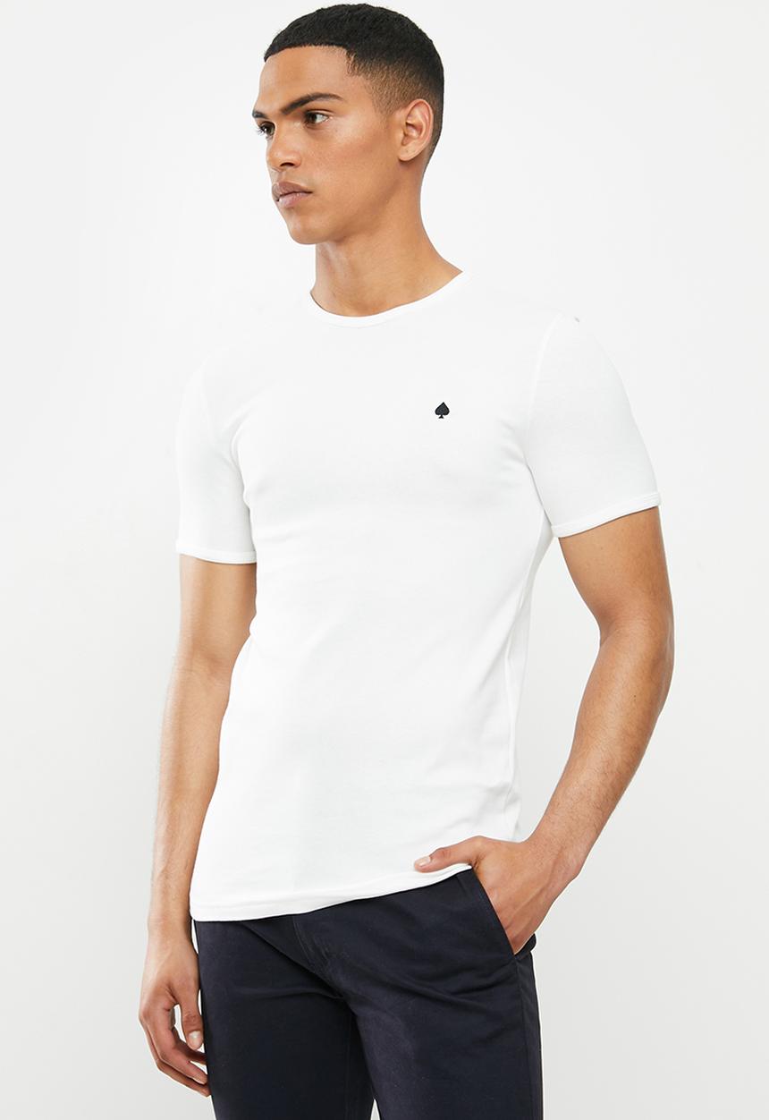 STYLE REPUBLIC - Ace crew neck tee - winter white
