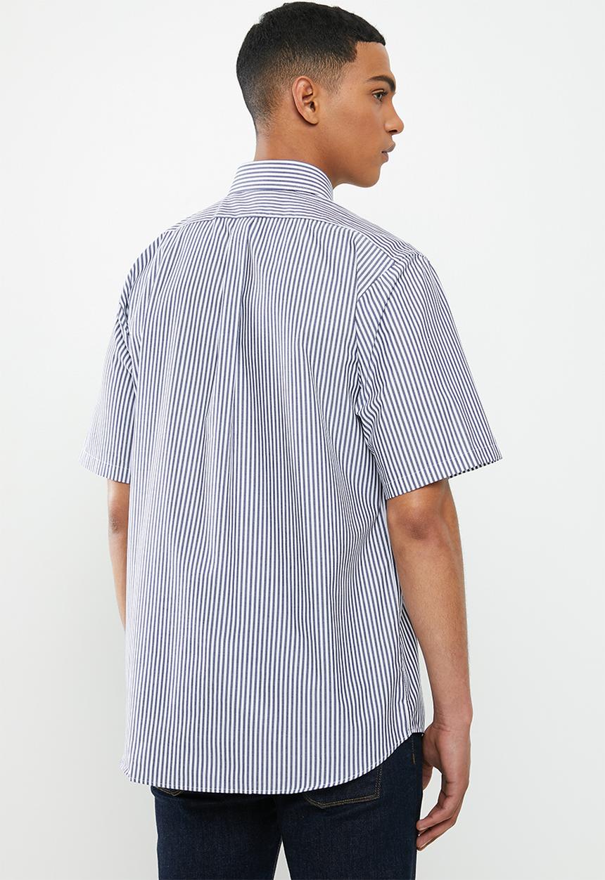 Pringle of Scotland - Daxton short sleeve shirt - navy
