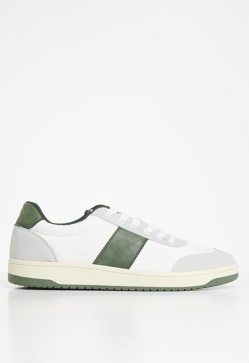 Jonathan D - J40 low sneaker - white & green