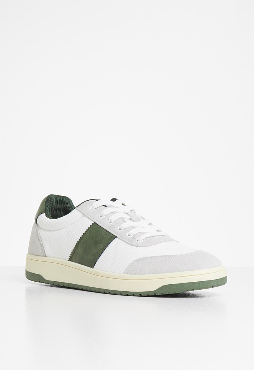 Jonathan D - J40 low sneaker - white & green