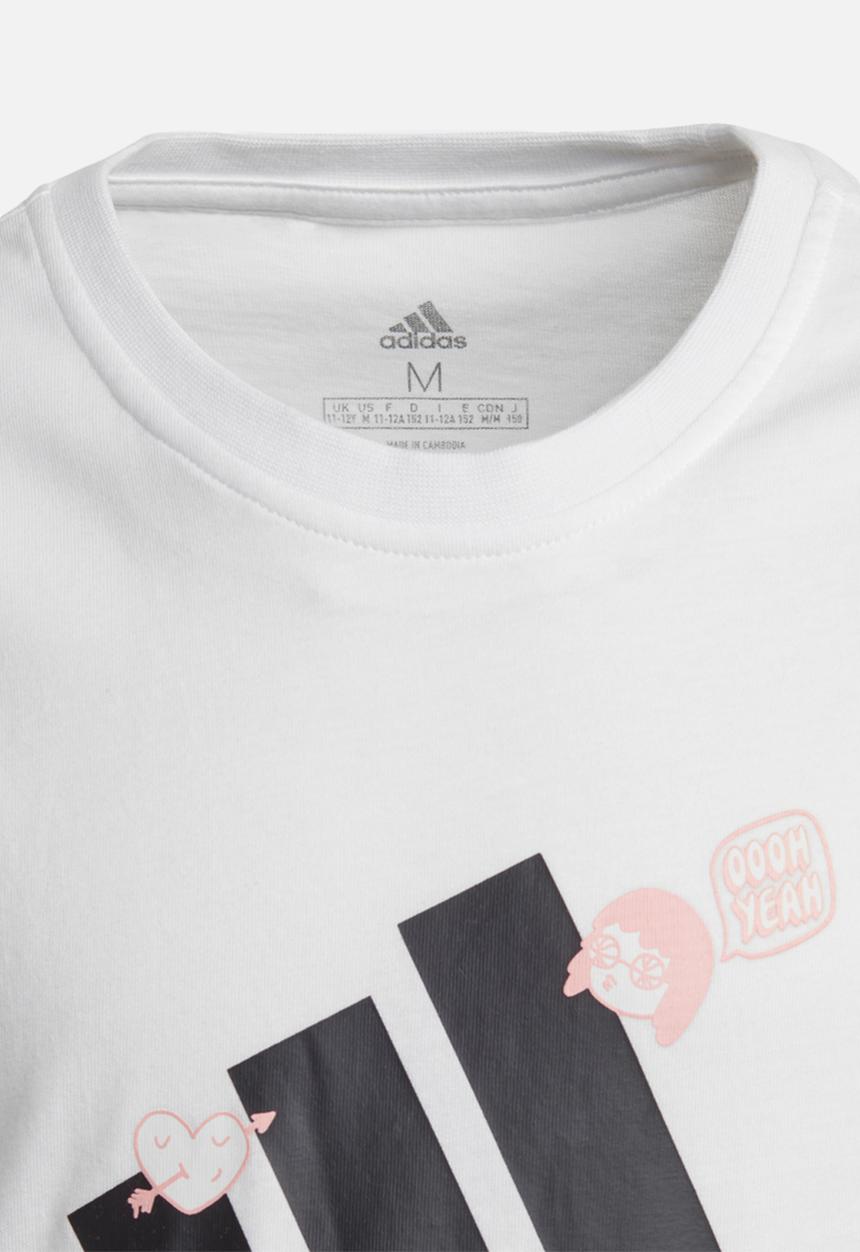 adidas Originals - Badges tee - white & black