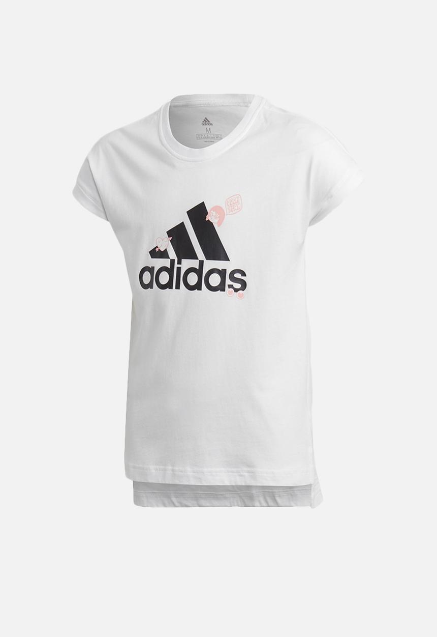 adidas Originals - Badges tee - white & black