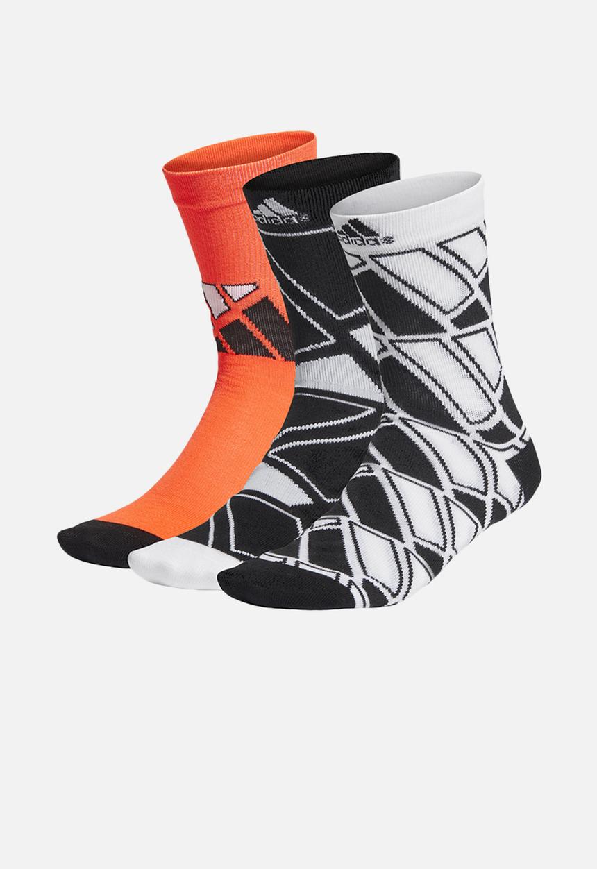 adidas Originals - Crew 3 pack socks - multi