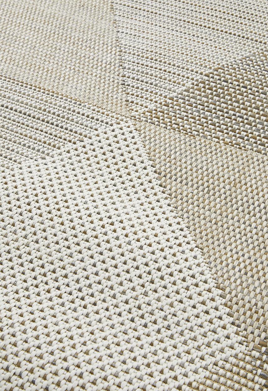 Hertex Haus - Prisms outdoor rug - clam