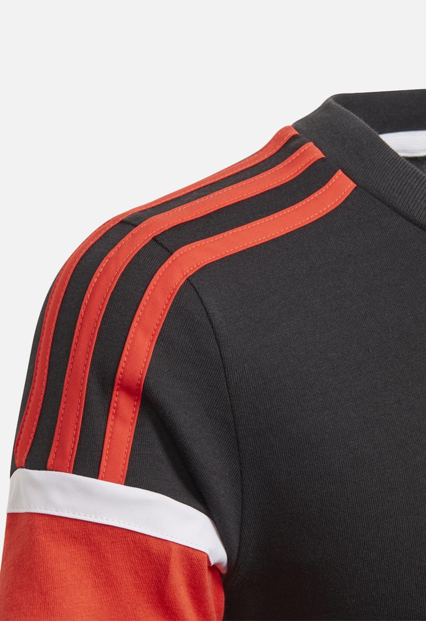 adidas Performance - Boys bold tee - black & red