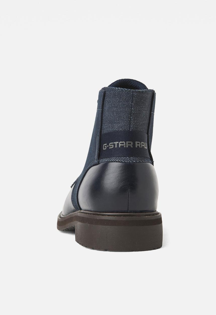 G-STAR - Garber derby boot - dk saru blue