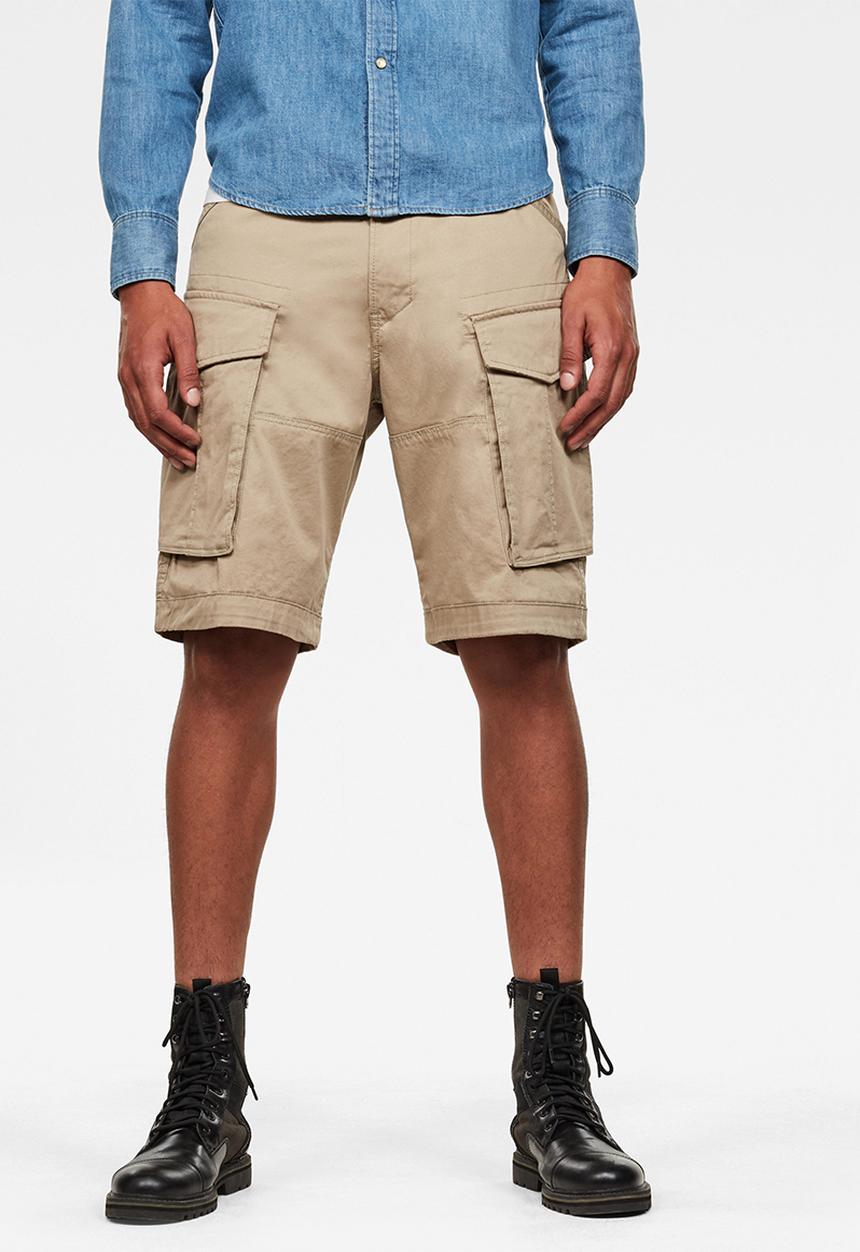 G-STAR - Cargo loose 1\2 shorts - neutral